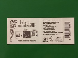 (2018) - Carnet 12 VP / Lettre Verte - Le Livre Des Timbres 2018 - Modernes : 1959-...