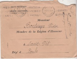 Enveloppe 1938 / Grande Chancellerie De La Légion D'Honneur / Paris / Flamme Cigare Le Patriote - France