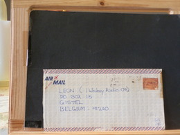 A8602  LETTER TO BELGH. 1984 - Storia Postale