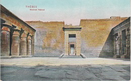 CPA - AK Thebes Theben معبد Temple Medinet Habout Habu مدينة هابو A Louxor الأقصر Luxor Karnak Egypt مصر Egypte Ägypten - Louxor