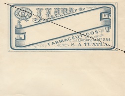 1893 Enveloppe Pharmacie Lara Farmaceuticos Tuxtla - 1800 – 1899