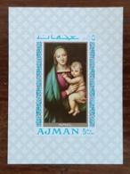 AJMAN, Peinture, Tableaux, Tableau, RAPHAEL, Michel N° 332 ** MNH - Madonnen