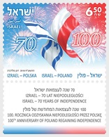 Israel -  Postfris / MNH - Joint-Issue Met Polen 2018 - Ungebraucht (mit Tabs)