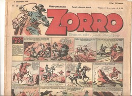 Zorro Hebdomadaire N°130 Du 5 Décembre 1948 Puits 47 - Zorro