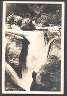 BUGLE-POSTHORN CANCELL ON LOUP GORGES, WATERFALL POSTCARD, BERTHELOT FRENCH STAMP, 1932, ROMANIA - Other & Unclassified