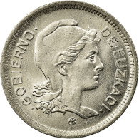 Monnaie, SPAIN CIVIL WAR, EUZKADI, Peseta, 1937, Bruxelles, SPL, Nickel, KM:1 - Republican Location