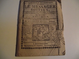 ALMANACH, Le Messager BOITEUX à MONTBELIARD, 1819 - Kleinformat : ...-1900