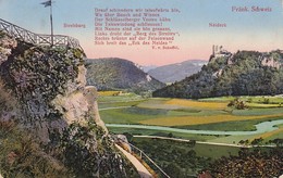 AK Fränkische Schweiz - Neideck Streitburg - Gedicht Scheffel - 1918 (38592) - Forchheim