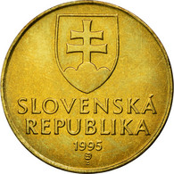 Monnaie, Slovaquie, 10 Koruna, 1995, TTB, Aluminum-Bronze, KM:11 - Slovaquie