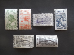 THULE GRONLAND GROENLANDIA 1935 Thule Local Post  MNH - Neufs