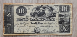 USA 10 Dollars Bank Gallipolis Copy Fantasy Money - Otros & Sin Clasificación