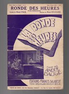 Partition La Ronde Des Heures Chanté Par André Baugé - Fox-mélodie De 1903 - Opern