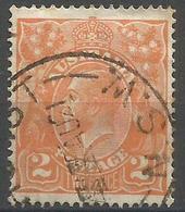 Australia - 1920 King George V  2d Orange Used   SG 62  Sc 27 - Oblitérés