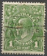 Australia - 1926 King George V  1d Sage Green Used   SG 96  Sc 67 - Oblitérés