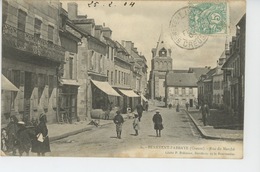 BENEVENT L'ABBAYE - Rue Du Marché (carte Précurseur ) - Benevent L'Abbaye