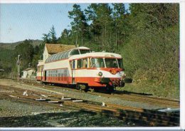 CP Trains - 30 Gard - Autorail Panoramique X 4200 En Gare De Chamborigaud - Cp N° 21979 - Chamborigaud