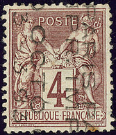 Surcharge 5 Lignes. No 14, Sans Quantième OCTO. - TB - 1893-1947