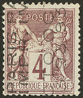 Surcharge 5 Lignes. No 14, Sans Quantième OCTO, Léger Pli. - TB - 1893-1947