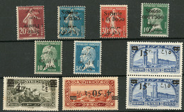 * Variétés. Nos 130 à 132, 143(2), 147, 180, 181, 183(2). - TB (cote Maury) - Other & Unclassified