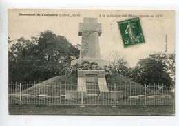 Monument Morts Coulmiers - Coulmiers