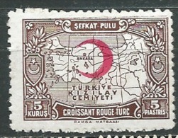 Turquie  - Timbre De Bienfaisance   - Yvert N °  26 *   Abc 30518 - Unused Stamps