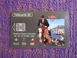 Chip Phonecard,Equestrian,used - Monaco