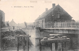 ¤¤   -  BELGIQUE  -  ALVERINGEN   -  STAVELE   -  Pont De L'Yser  -  ¤¤ - Alveringem