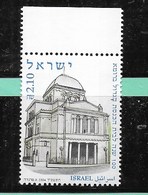 ISRAEL - 100° SINAGOGA DI ROMA - NUOVO ** - (YVERT 1711 - MICHEL 1785) - Unused Stamps (without Tabs)