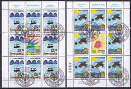 Yugoslavia, Universal Children's Day, 2002, Miniature Sheet, CTO - Used Stamps