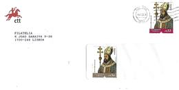 PORTUGAL Error On Stamp - Braga Archbishops - Brieven En Documenten