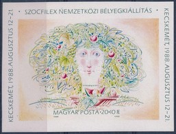 ** 1988 Szocfilex Vágott Blokk (4.000) - Sonstige & Ohne Zuordnung