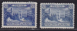 Monaco N°58*+58a* - Nuevos