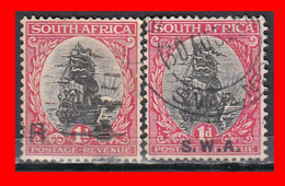 SUID AFRICA 2 SELLOS AÑO 1926 - Timbres De Service