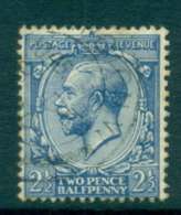 GB 1912-13 KGV 2 1/2d Ultramarine FU Lot66738 - Unclassified