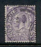GB 1912-13 KGV Portrait 3d Purple FU - Unclassified
