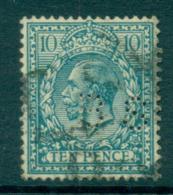 GB 1912-13 KGV 10d Light Blue (perfin BS)FU Lot66746 - Unclassified