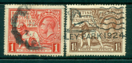 GB 1924 British Empire Exhibition  (1d Short Perfs)FU Lot32679 - Unclassified