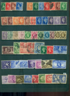 GB 1936 On KEVIII & KGVI Assorted Oddments FU Lot53611 - Non Classés