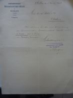 Lettera Commerciale "ERSPARKASSE BREMGARTEN - MURI IN WOHLEN" 5 Marzo 1906 - Bank En Verzekering