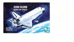 Espace Marshall Carnet C1023 ** (1998) Astronaute John Glenn Retour De L' Espace 1962 1998 Cote 20€ - Oceanía