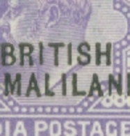 Somaliland Protectorate: 1903   Edward 'British Somaliland' OVPT   SG27    2a  [shortened Foot To 'L']  MH - Somalilandia (Protectorado ...-1959)