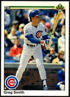 BASEBALL - UPPER DECK 1990 - GREG SMITH - CUBS - CARD - Otros & Sin Clasificación