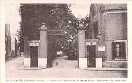 91 - LA VILLE Du BOIS : Entrée De L'Institution De Jeunes Filles - Pensionnat Du Sacré Coeur - CPA - Essonne - Other & Unclassified