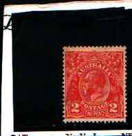 90329)  Australia 1926-30 -2P.GIORGIO V N.53A -MNH** - Mint Stamps