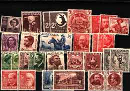 90330)  Australia LOTTO FRANCOBOLLI -MLH* - Mint Stamps