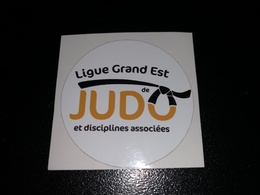 Autocollant Ligue Grand Est De JUDO - Martial Arts