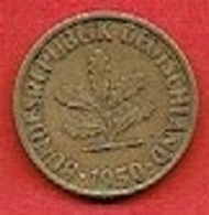 GERMANY #  5 PFENNING FROM 1950 - 5 Pfennig