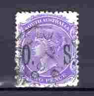South Australia 1901 Victoria, Service N°39, Ex. N°4, 0,30 € (cote 1 €) - Oblitérés