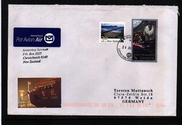 New Zealand 2010 Interesting Airmail Letter - Brieven En Documenten