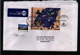 New Zealand 2009 Interesting Airmail Letter - Brieven En Documenten